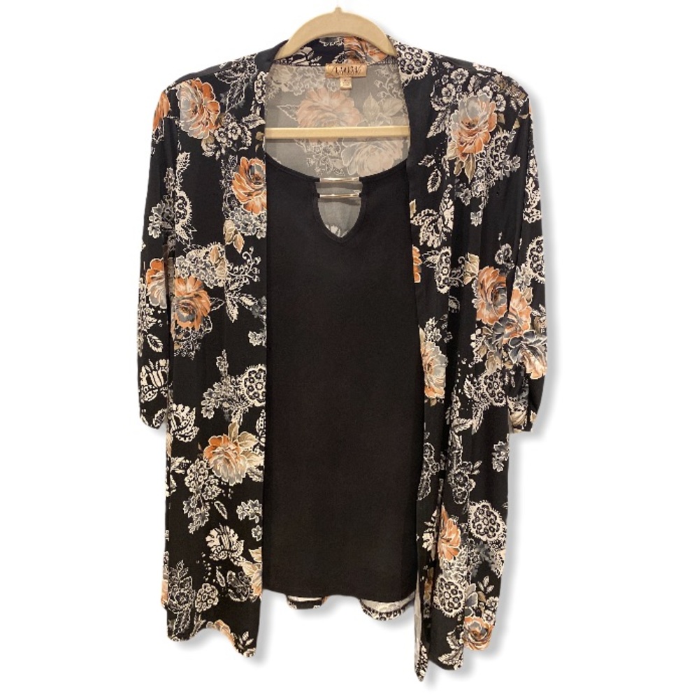 Lavish floral blouse